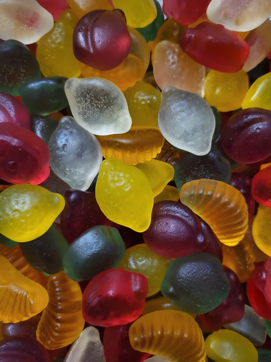 Bonbons salade de fruits sans sucre