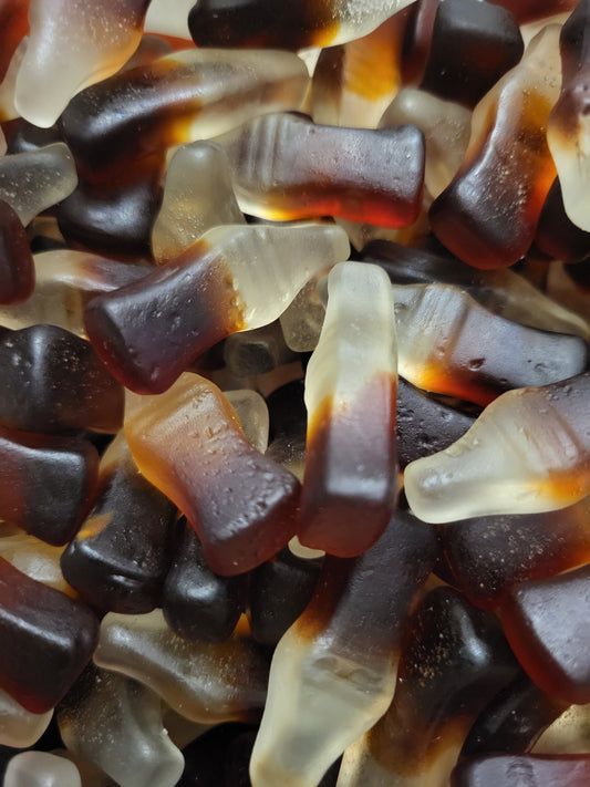 Bonbons astra bouteilles cola sans sucre 100G