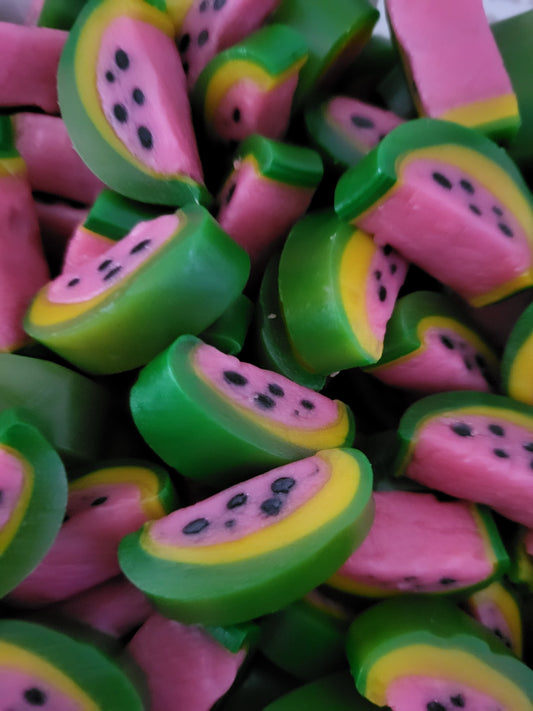 Bonbons vidal tranches de  pastèques 100G