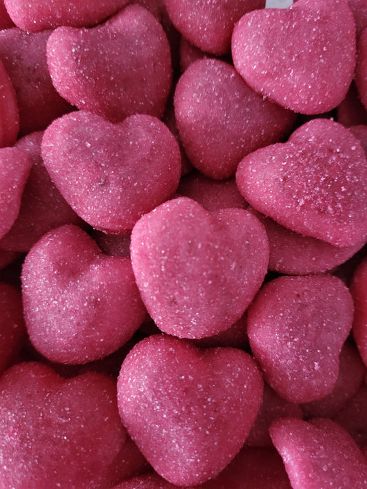 Bonbons vidal cœur fourrée 100G