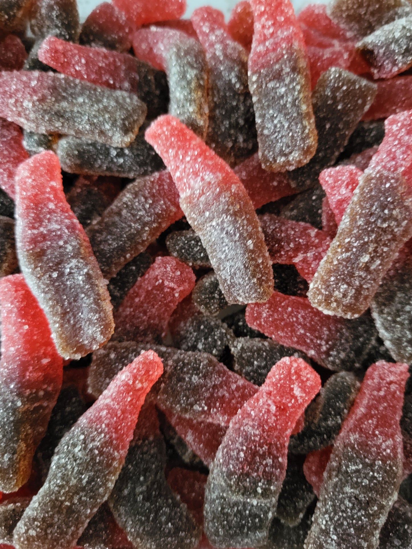 Bonbons dulceplus bouteilles cerise cola 100G