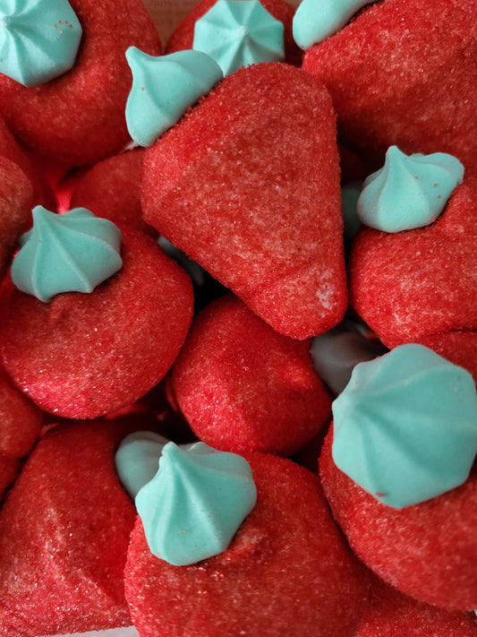 Bonbons bulgari fraise guimauve 3 fraise 1,50 €