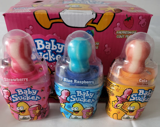 Bonbons brabo sucettes  baby poudre à l'unité 1,70 €