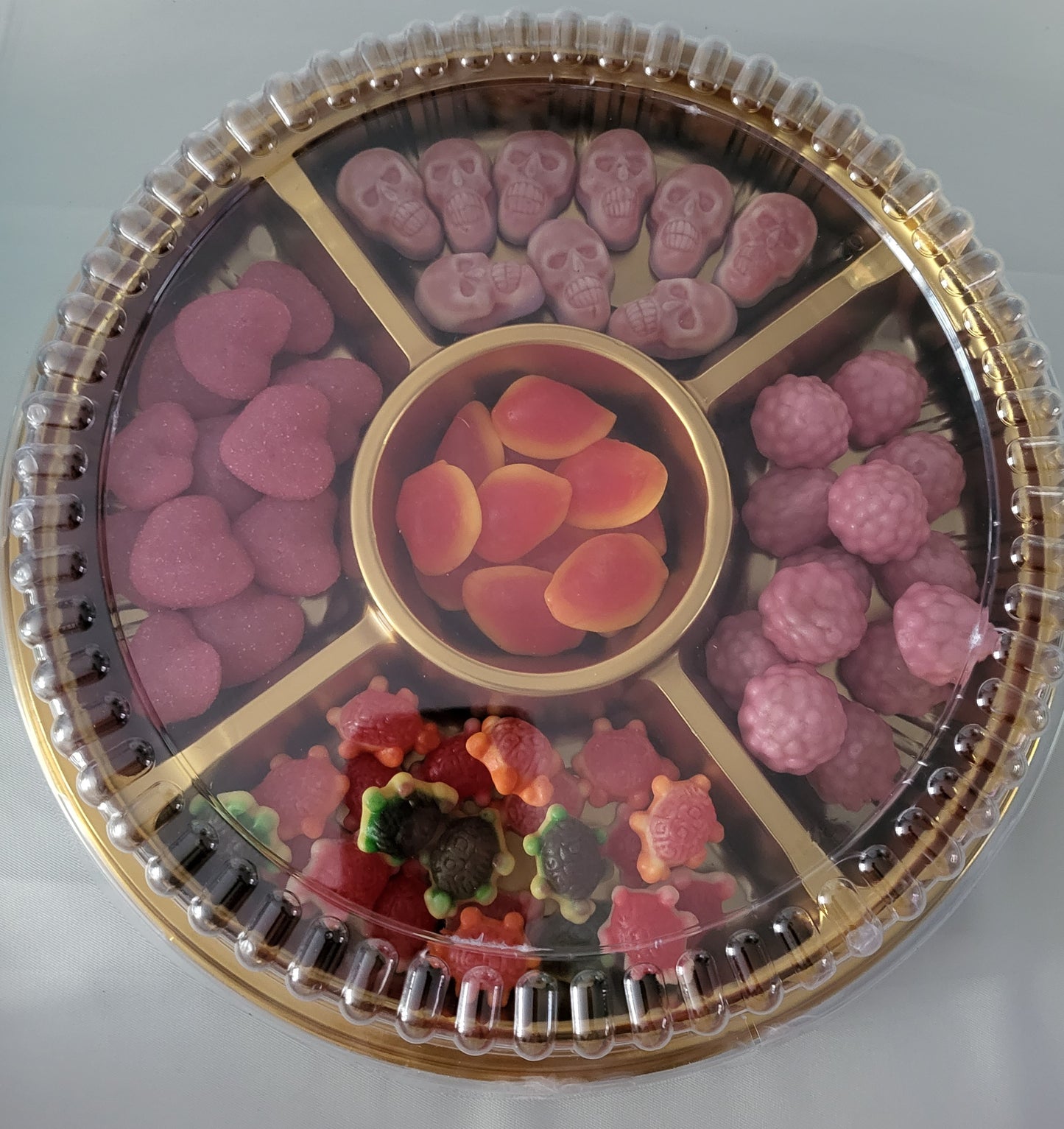 plateaux bonbons fourrés