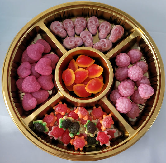 plateaux bonbons fourrés
