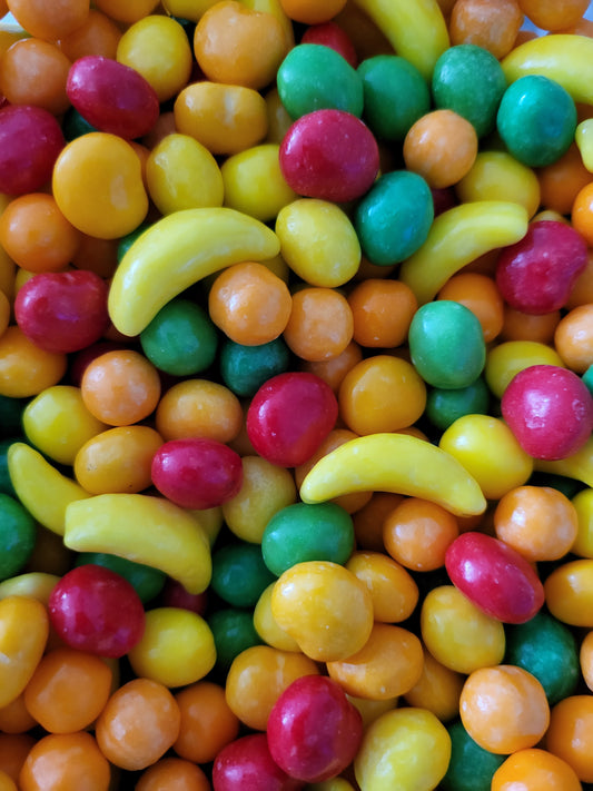 Bonbons mini fruits 100G