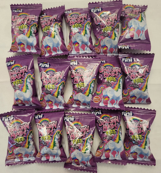 Bonbons fini  unicorn balls à l'unité 0,50 €