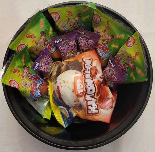 Poke bowl chewing gum