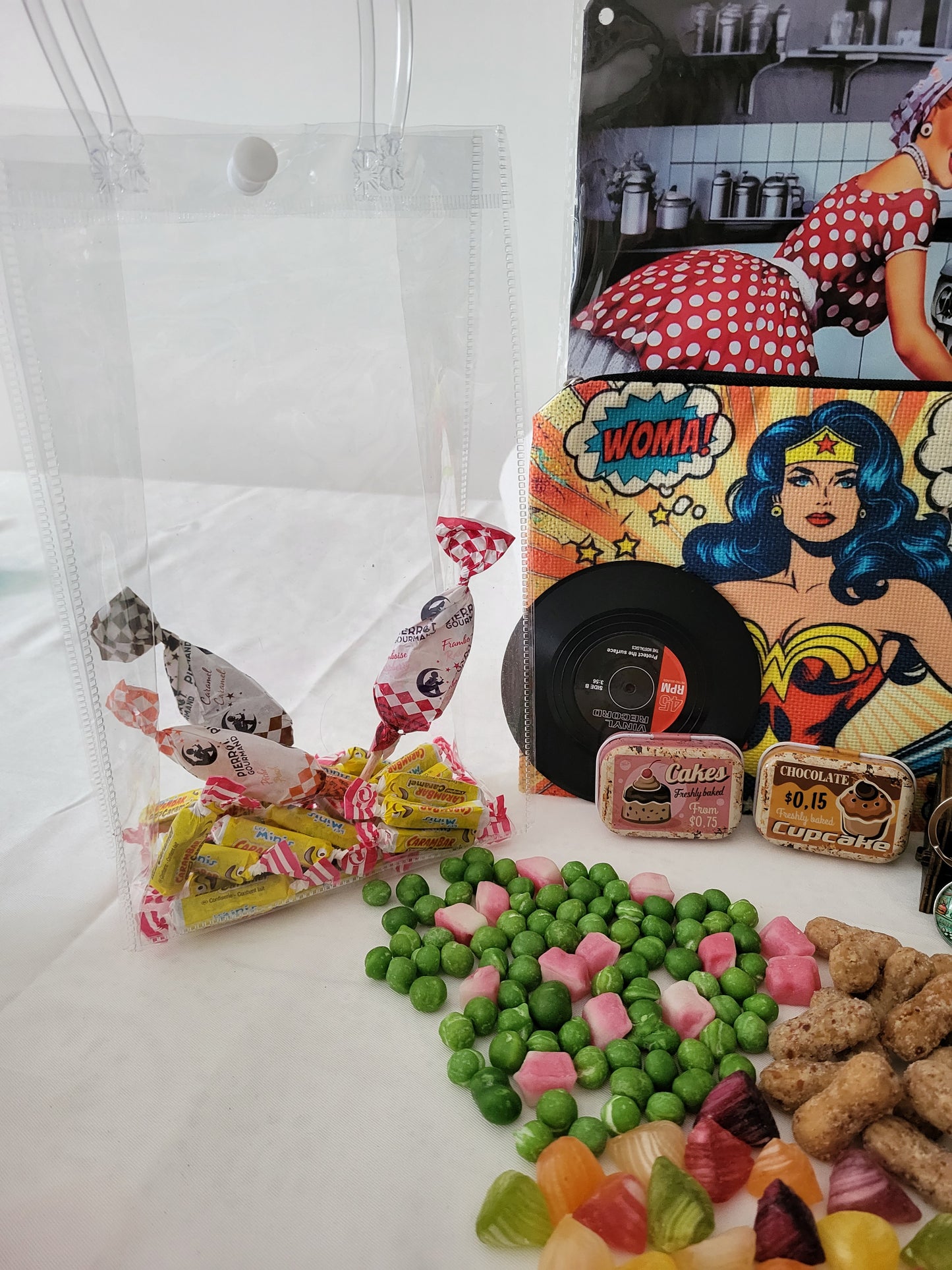 Sac cadeaux et bonbons d'antan