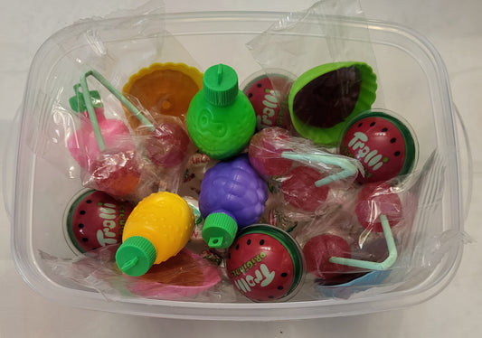 Boite bonbons emballés