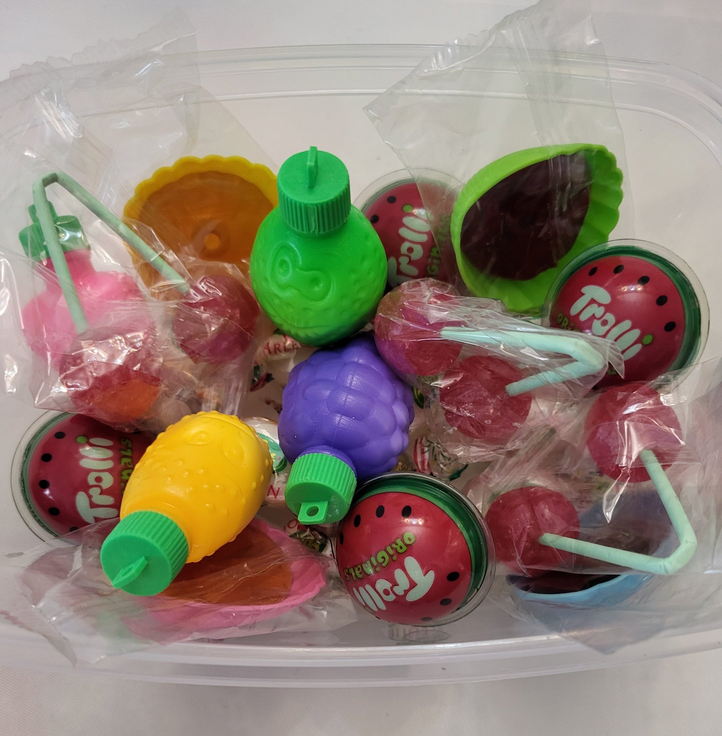 Boite bonbons emballés