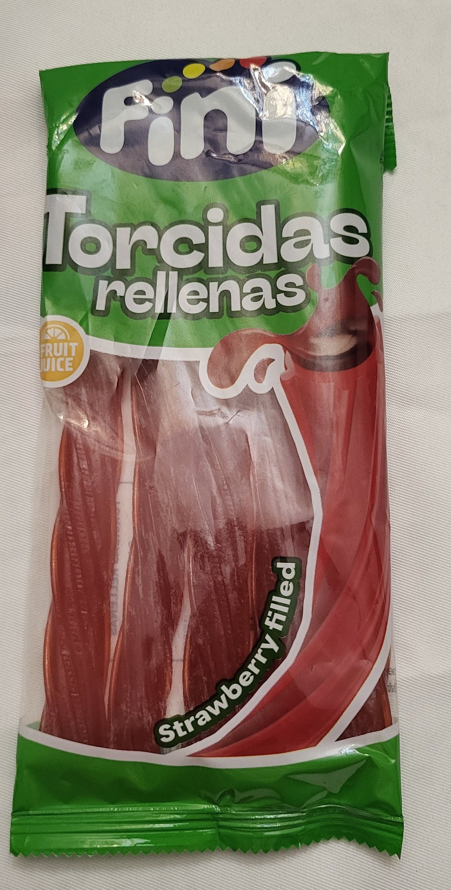 Bonbons fini torcidas rellenas 100G