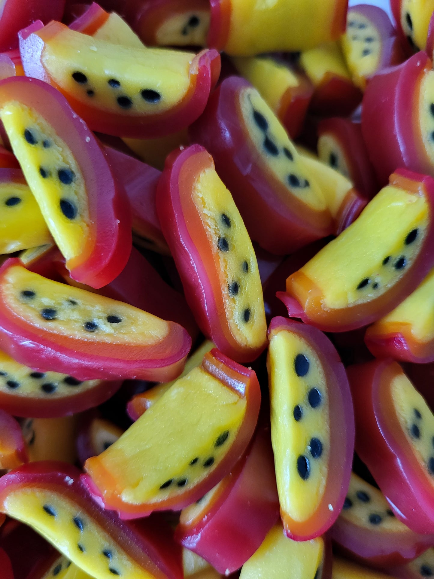 Bonbons vidal tranche de fruit  passion