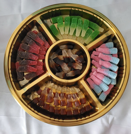 Plateaux  bonbons bouteilles